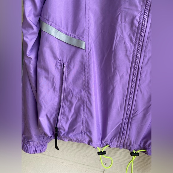 NWT Love & Sports’ Track Jacket with Hood Medium - Picture 3 of 8